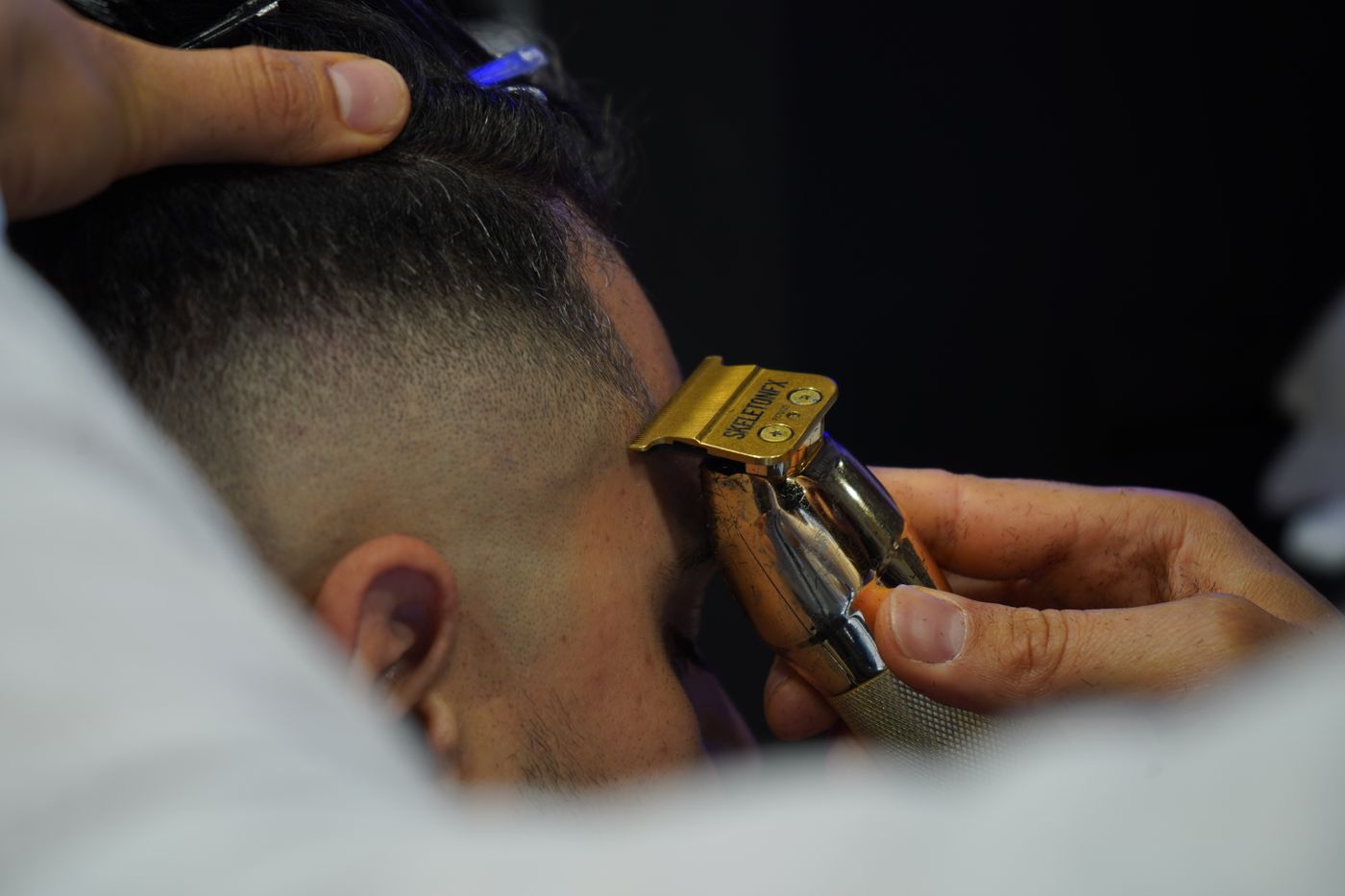 Detailed fade work